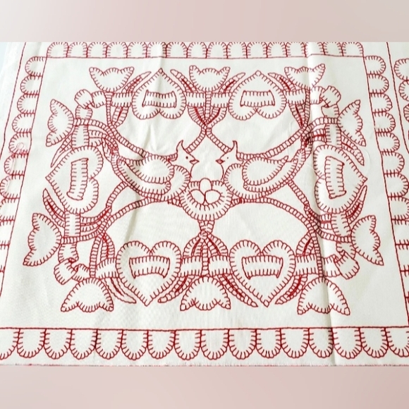 Heartfelt Stitchery by Janet Carija Brandt Moda Fabric 6 Scenes 1 Panel Sewing - Picture 3 of 11